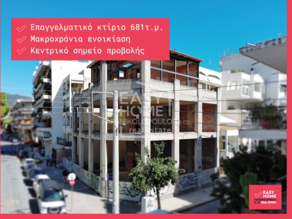Κτίριο Επαγγελματικών Χώρων – 380 τ.μ. – Κέντρο – Καλαμάτα