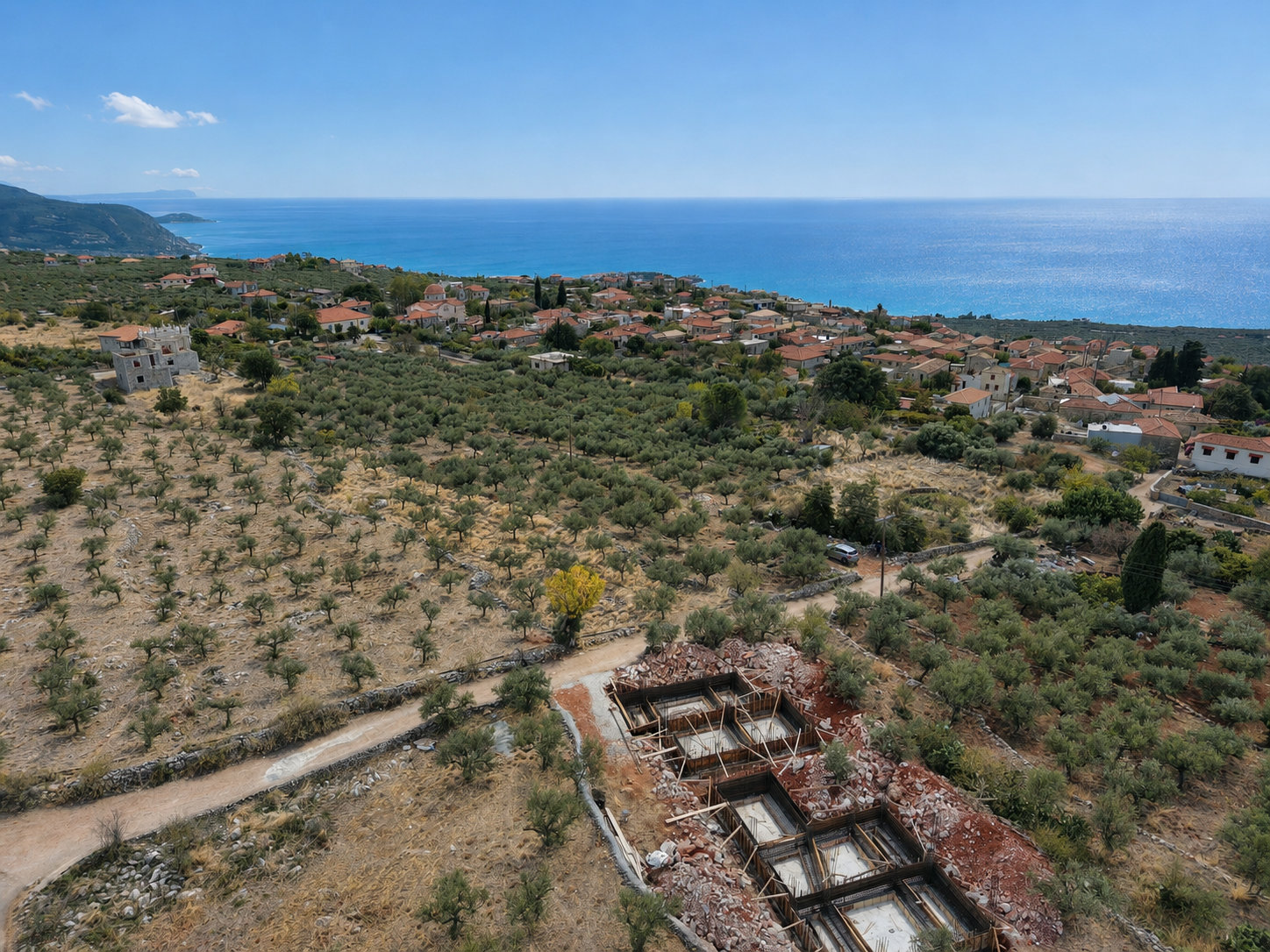 aerial-sea-view-neochori-plot-id1283773.jpg Οικόπεδο – 3040 τ.μ. – Νεοχώρι – Λεύκτρος