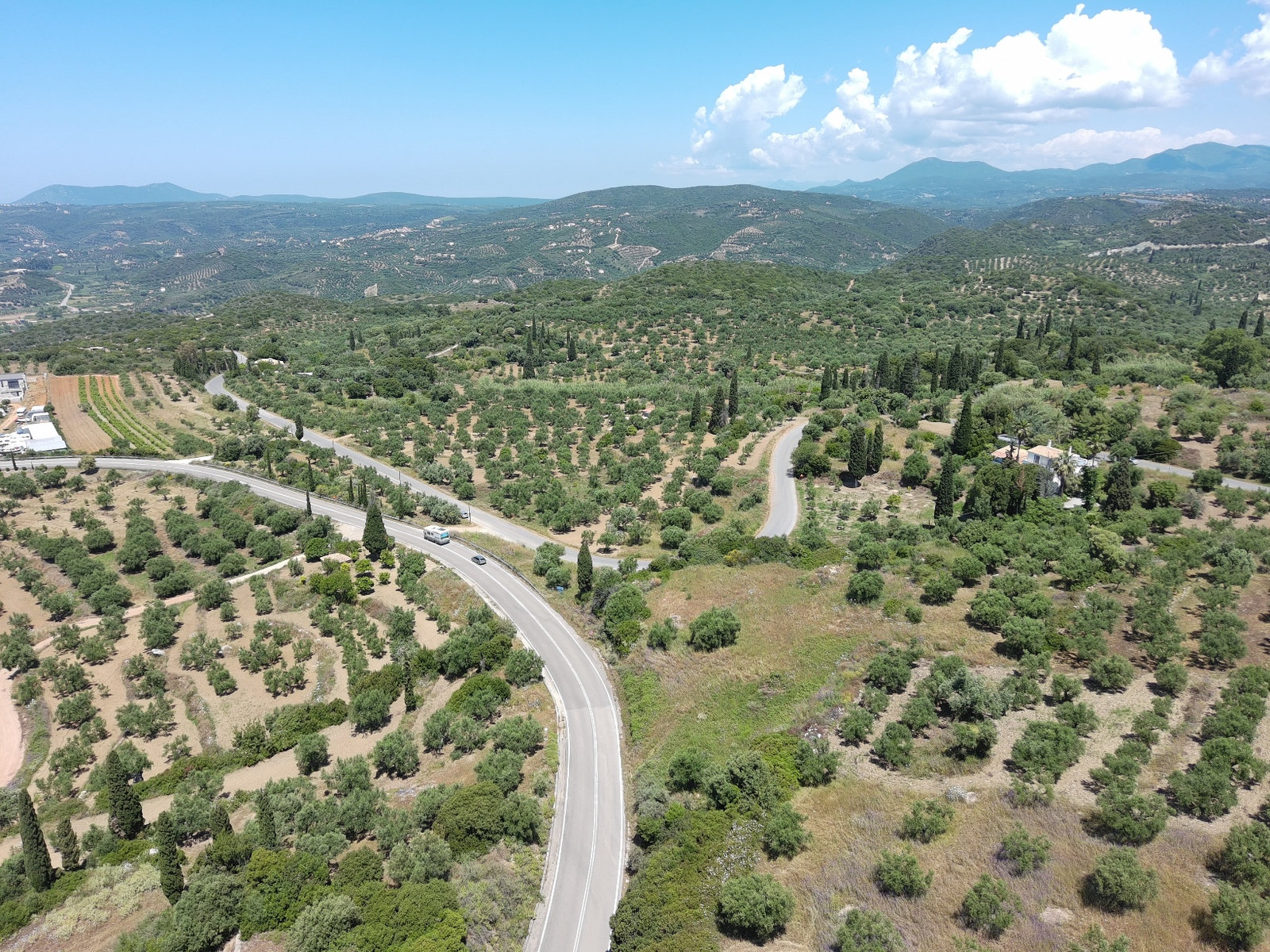 aerial-view-road-access-surrounding-nature-methoni-id342032.jpg Land Plot – 4288 m² – Akritochori – Koroni