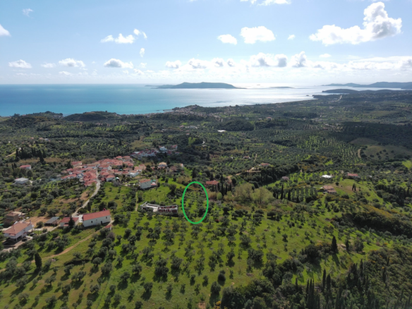 Land Plot – 865 m² – Lachanada – Methoni