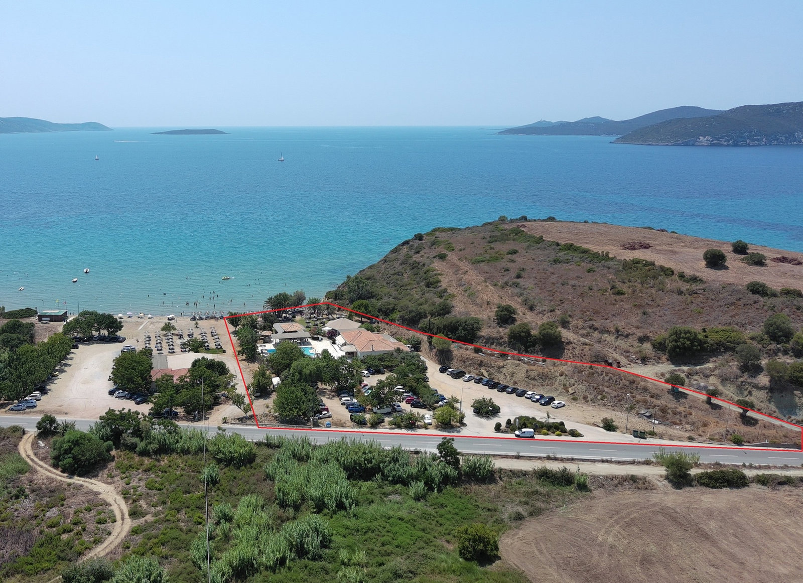 marked-seafront-plot-lampes-beach-id1235205.jpg Land Plot – 8025 m² – Methoni