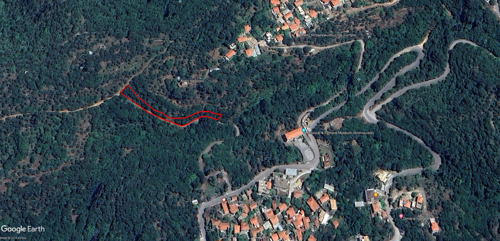Land Plot – 1138 m² – Exochori – Lefktros
